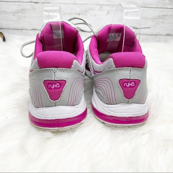 Ryka Grey Purple Running Gym Sneakers Size Women’s 8.5 - Picture 2 of 10